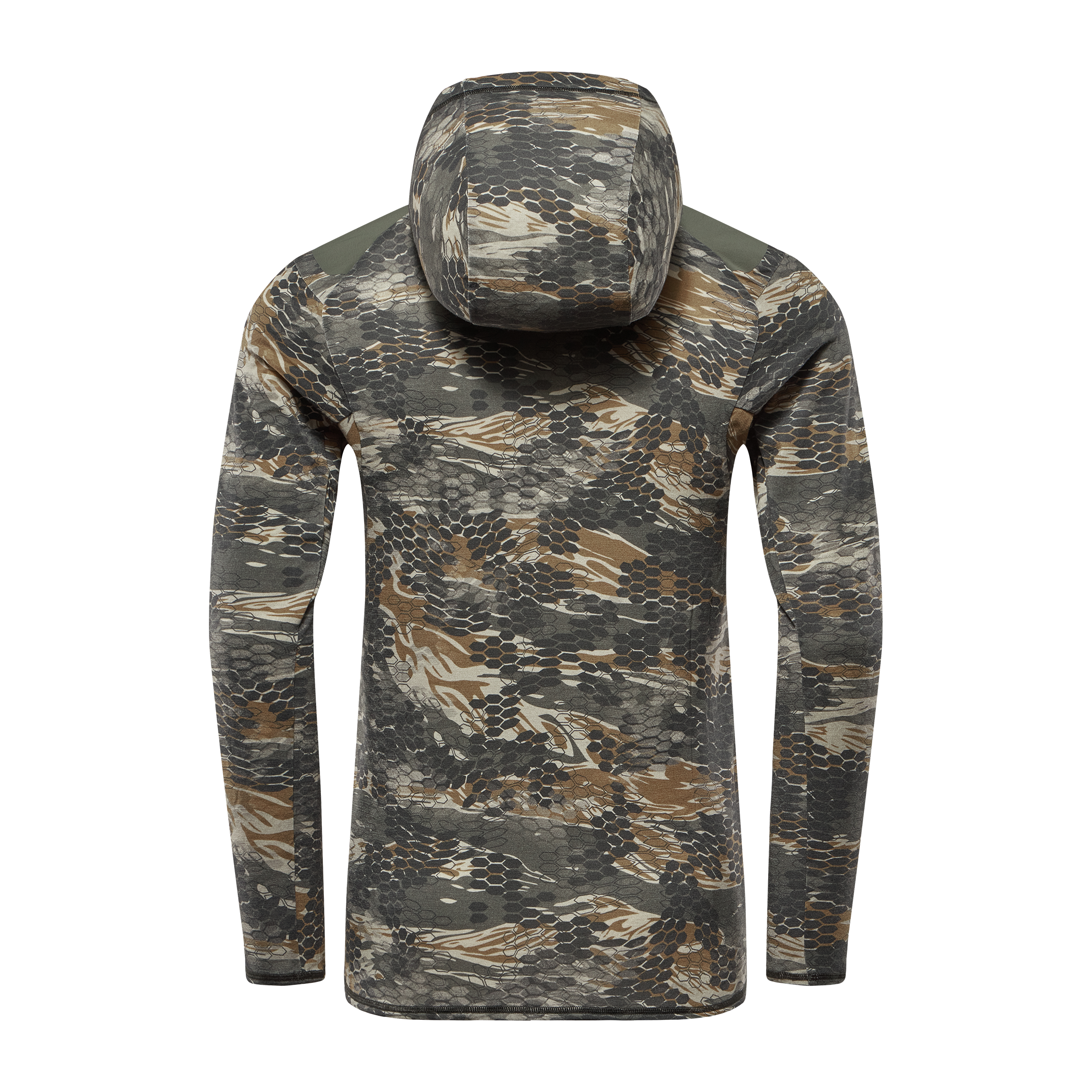 Tahr Merino Hooded Half-Zip LS Shirt