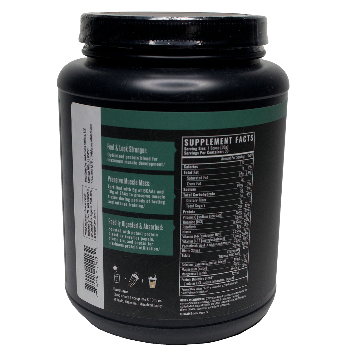 Wilderness Athlete Daily Strength- Vanilla Bean