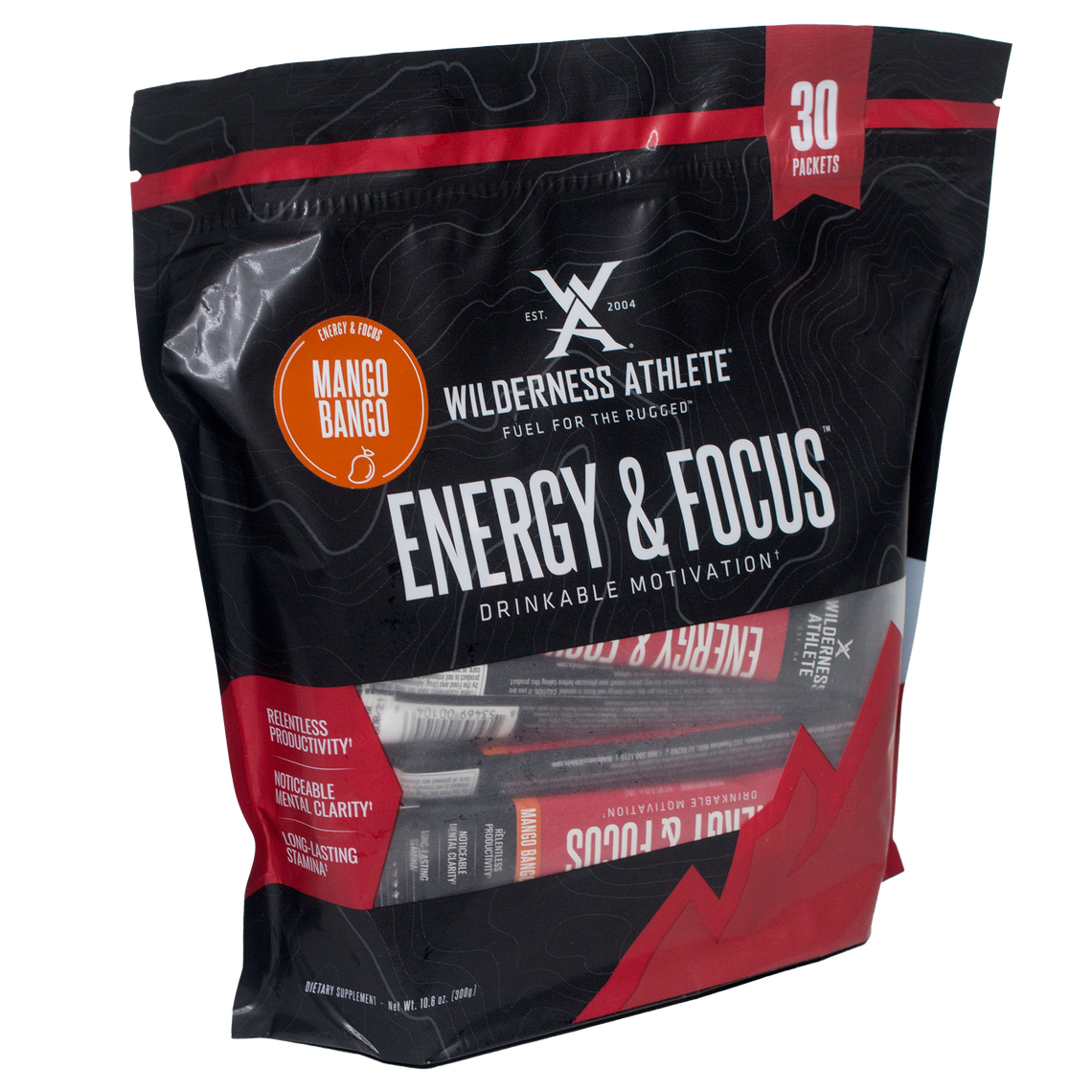 Wilderness Athlete Energy & Focus Packets