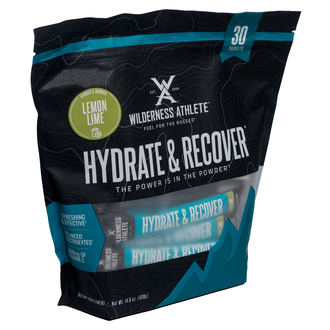 Wilderness Athlete Hydrate & Recovery Packets