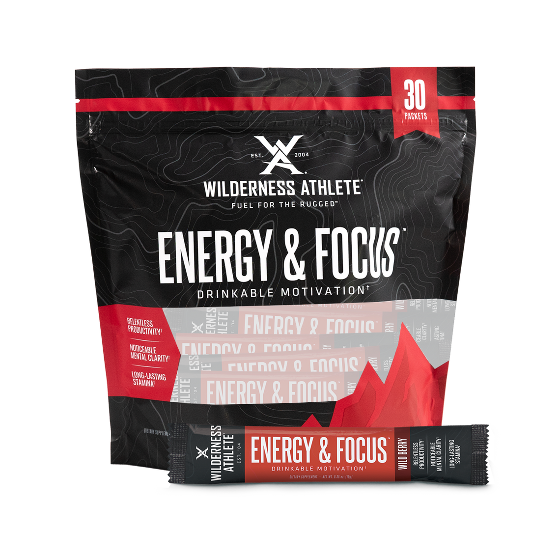 Wilderness Athlete Energy & Focus Packets