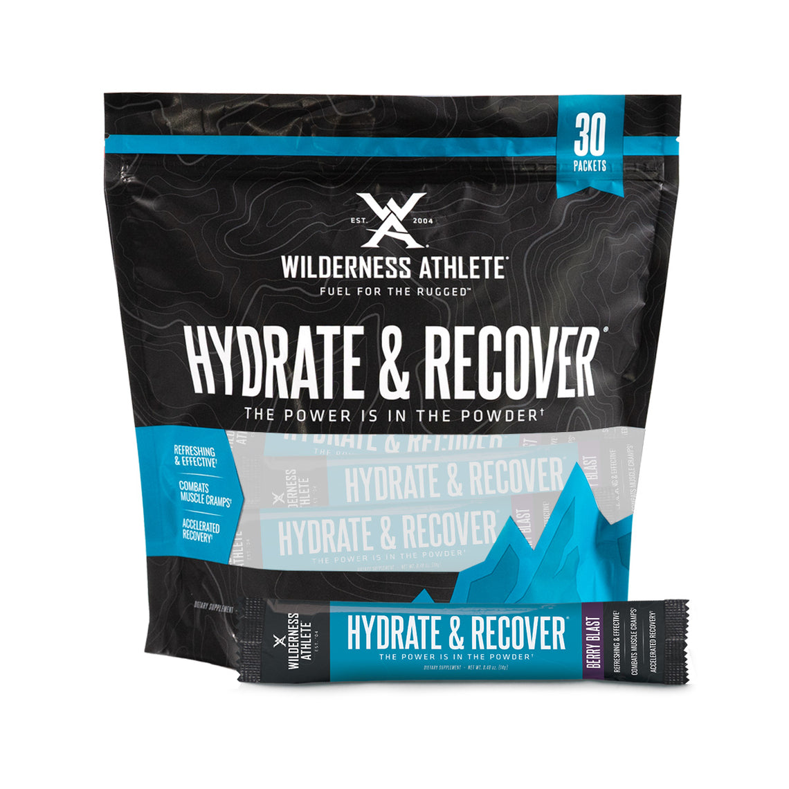 Wilderness Athlete Hydrate & Recovery Packets