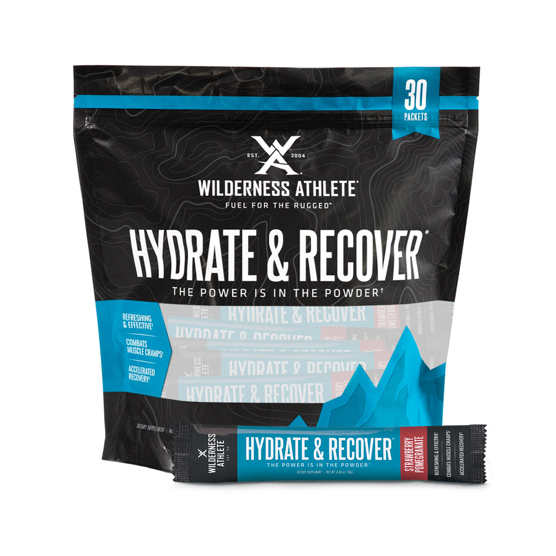 Wilderness Athlete Hydrate & Recovery Packets