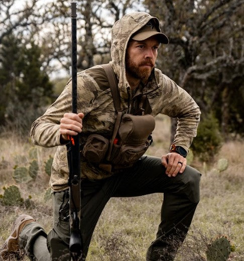 Chamois Fleece Hooded Half-Zip