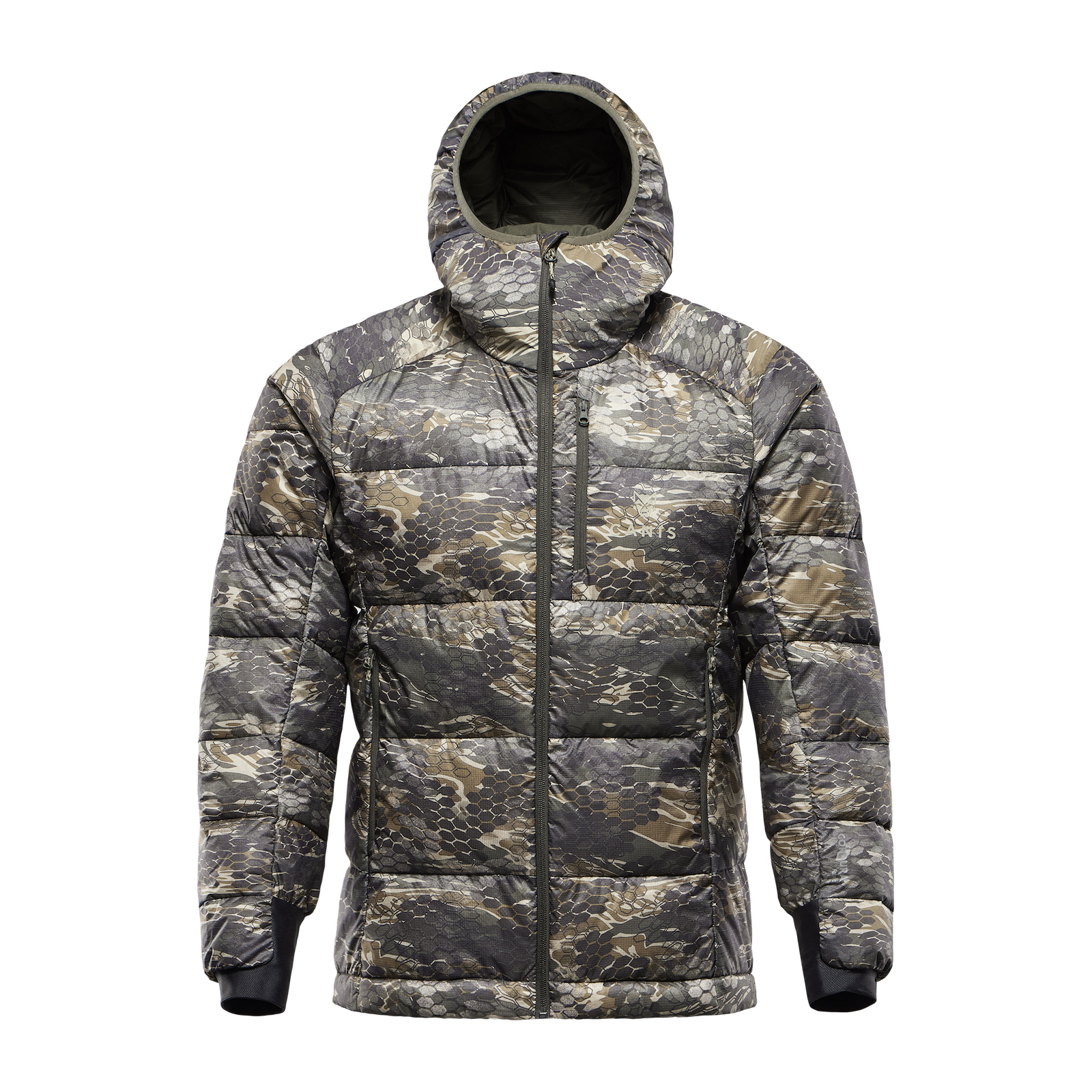 Alps Hooded Down Jacket by Canis L / Alpha Camo