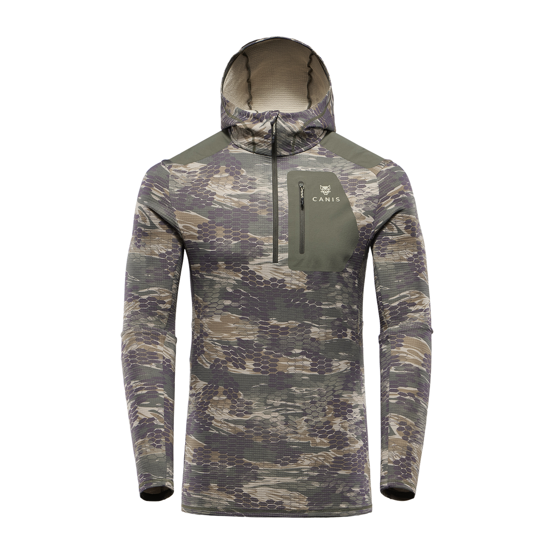 Under armour camo 2025 half zip pullover