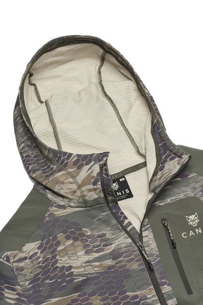 Chamois Fleece Hooded Half-Zip