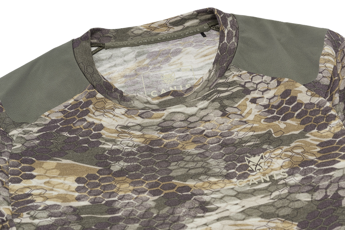 Canis Tahr Merino Half-Zip Long Sleeve Shirt M / Grape Leaf