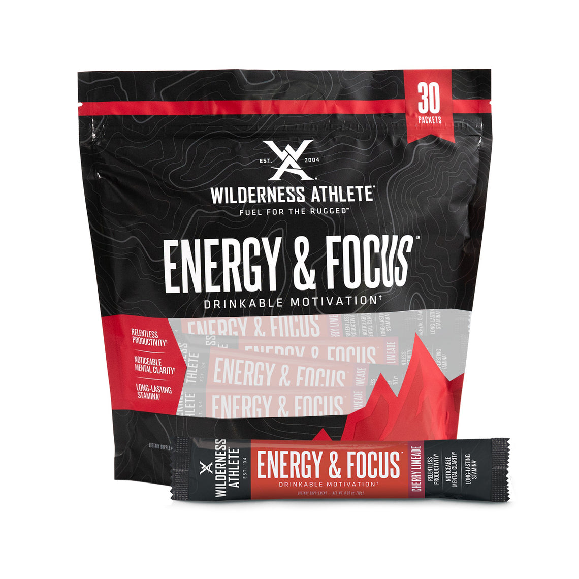 Wilderness Athlete Energy & Focus Packets