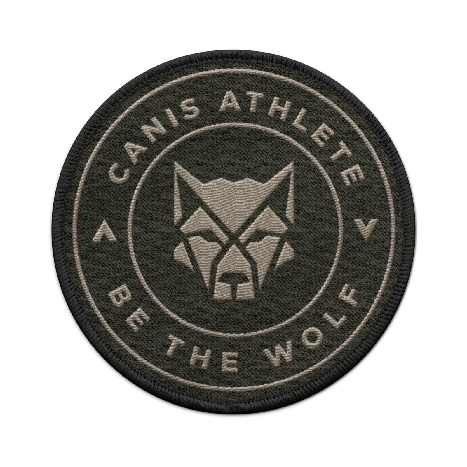CANIS Be The Wolf Circle Patch