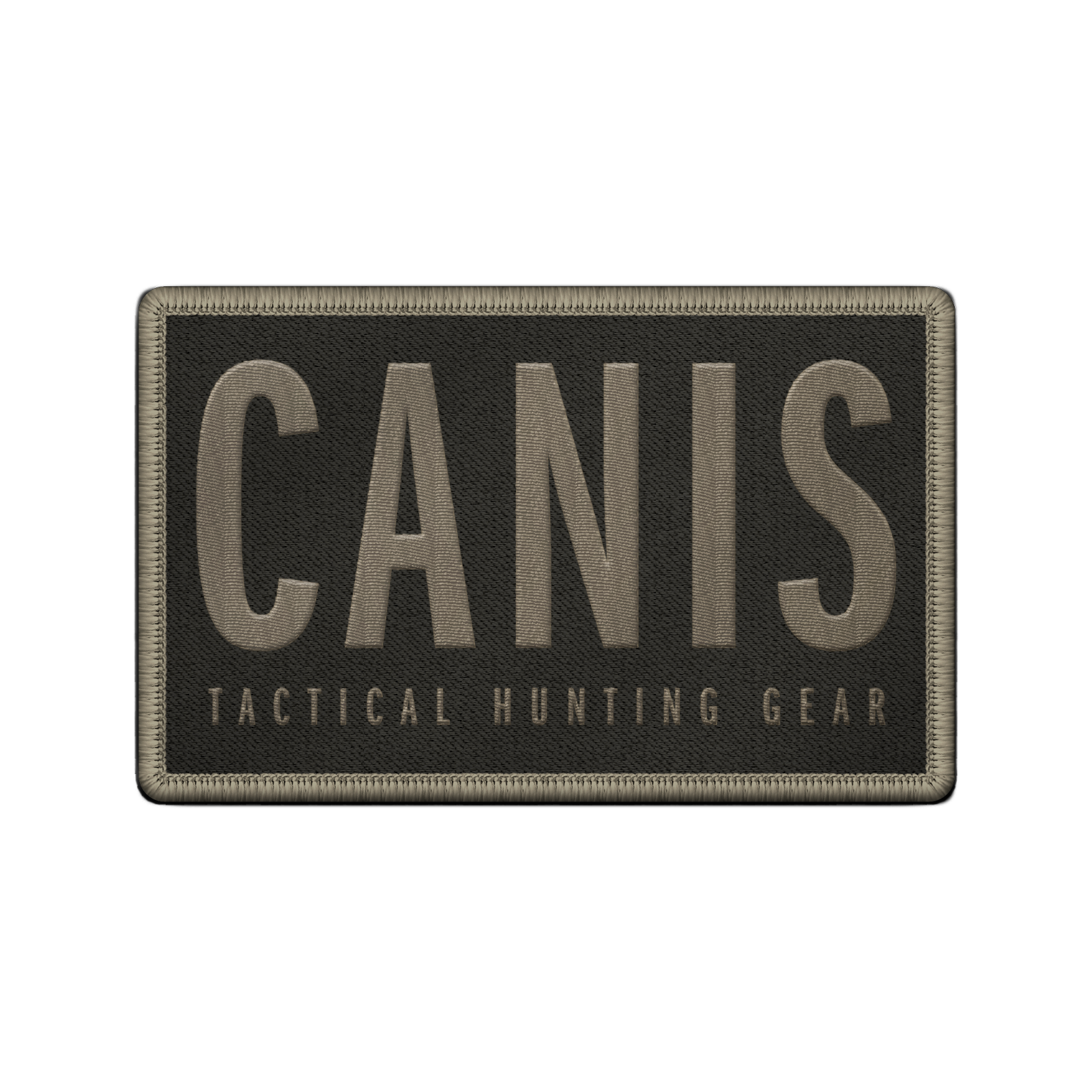 CANIS Gold Tactical Patch