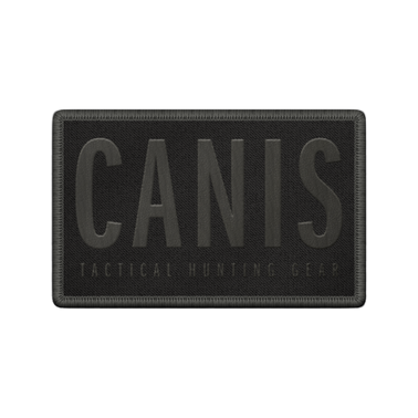 CANIS Black Tactical Patch