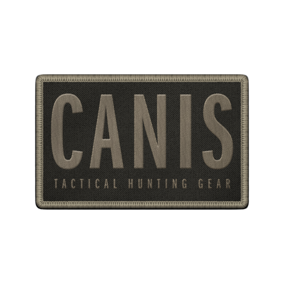 CANIS Gold Tactical Patch